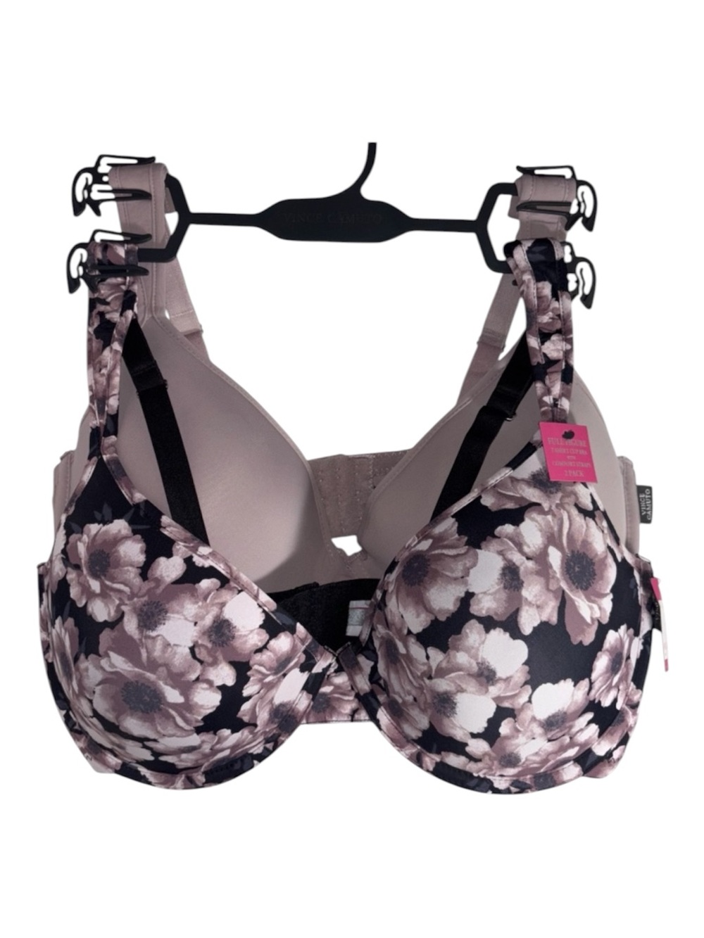 Vince Camuto Full Figure T-shirt Bras Two Pack Comfort Straps Women’s Size 40D